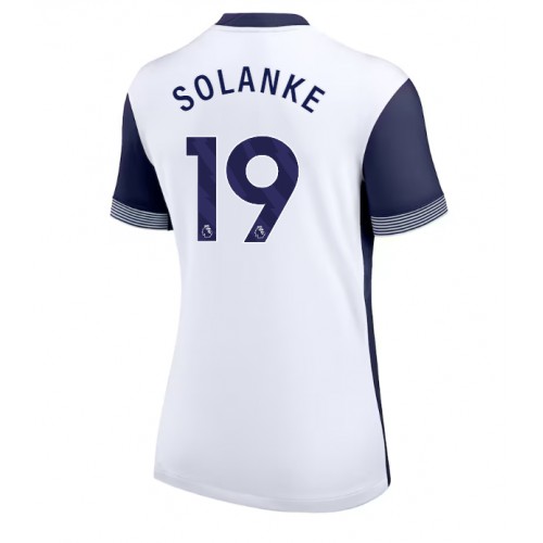 Dámy Fotbalový dres Tottenham Hotspur Dominic Solanke #19 2024-25 Domácí Krátký Rukáv